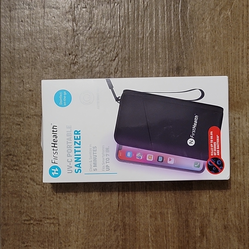 New in Box: First Health UV-C Portable Sanitizer